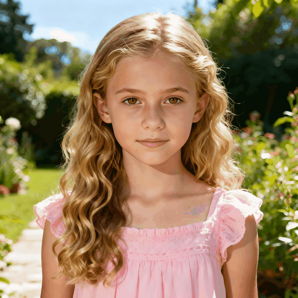 Age your child photo online — free AI look-change demo